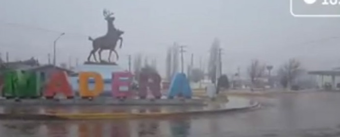Cae nieve en Madera (Video)