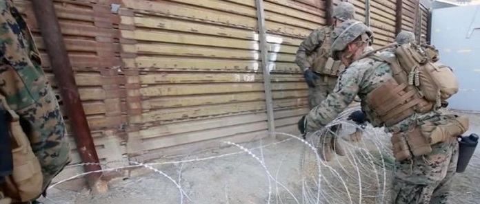 Militares mexicanos desarman e interrogan a soldados de EU