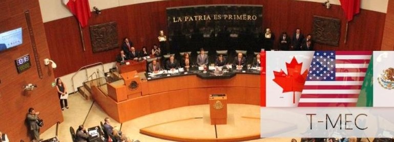 Senado de México aprueba el T-MEC; pasa a manos de AMLO