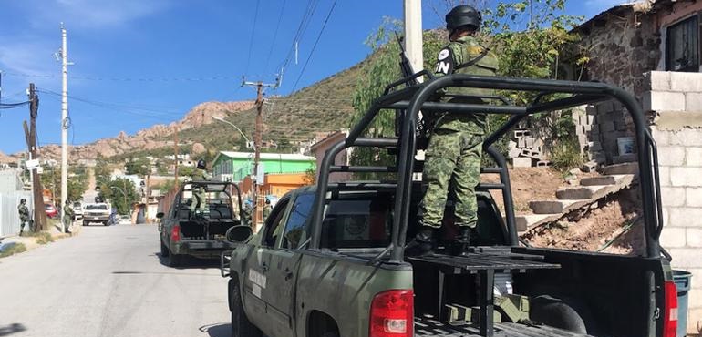 Se une la Guardia Nacional a operativo en Cerro Prieto tras balacera