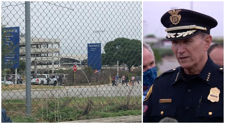 “Salvó vidas”, abate policía a tirador en Aeropuerto de San Antonio