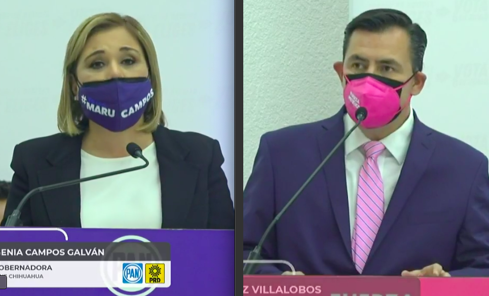 Díaz declina a su candidatura a la Gubernatura y se suma a Maru Campos