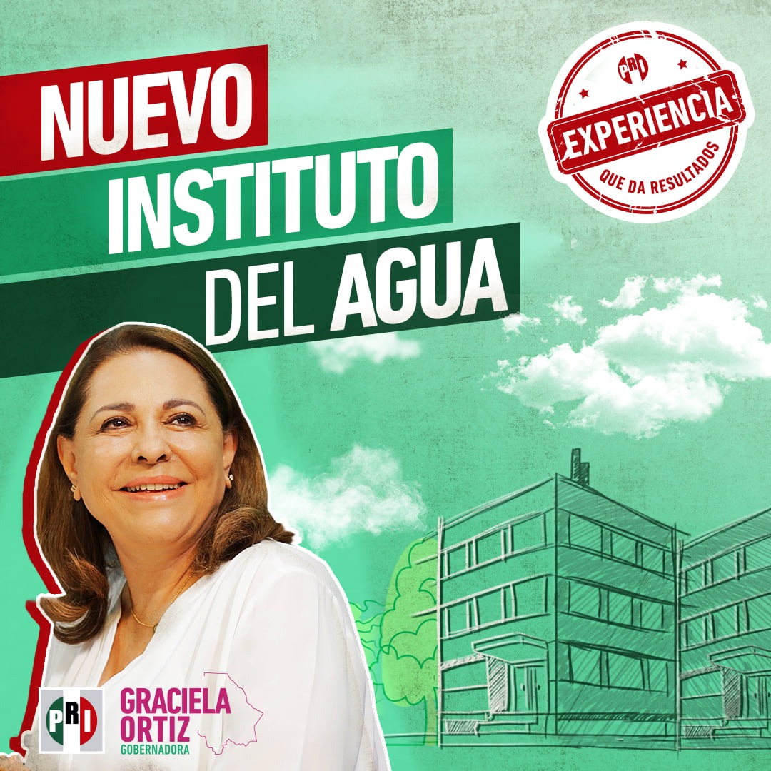 Graciela Ortiz reitera creación de Instituto del Agua