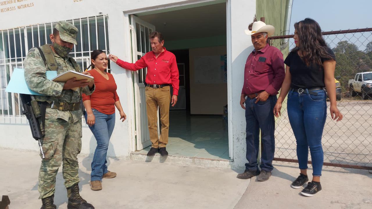 Fluye apoyo ciudadano para el combate de incendios en Guadalupe y Calvo