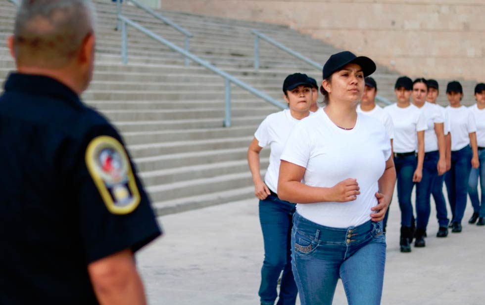 Aspiran más de mil 500 personas a ser policía municipal de Chihuahua