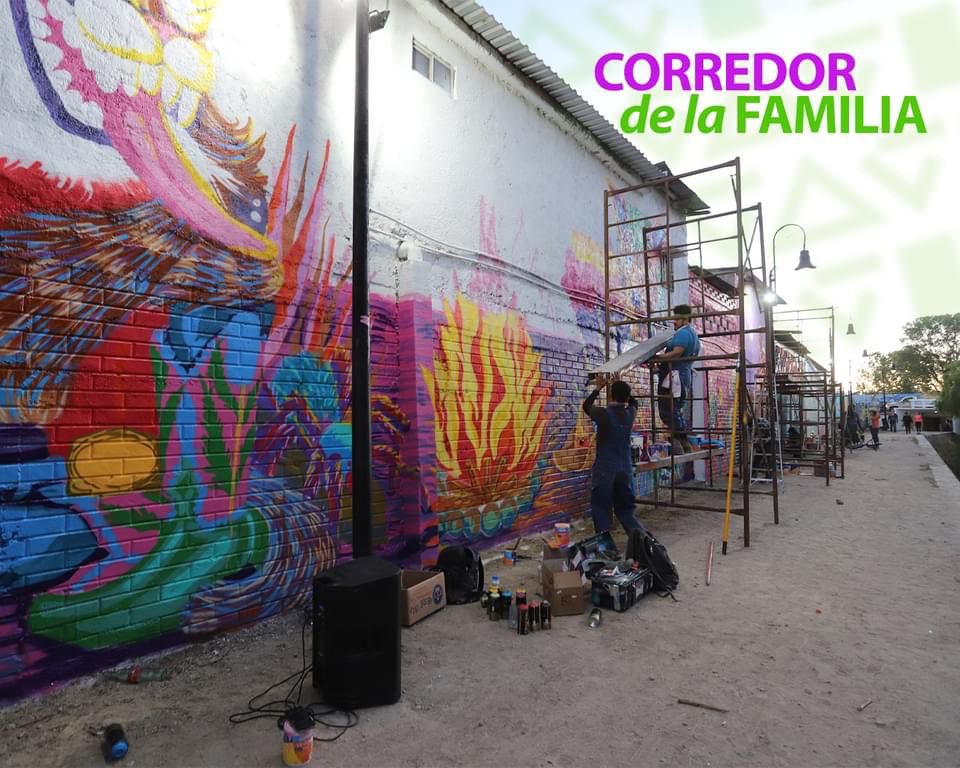 Más de 15 artistas inundan de color e historia Guachochi con murales representativos