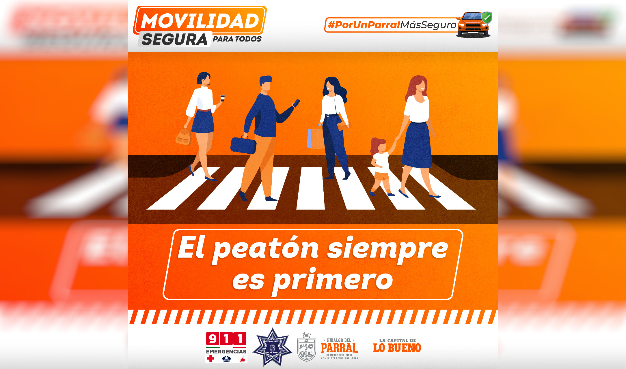 Pone en marcha Alcalde César Peña campaña “Movilidad Segura para Todos”